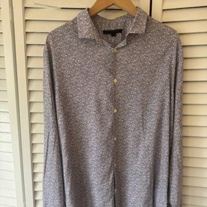 John Varvatos Star USA Men’s Misty Ross Slim Fit Button Down Shirt